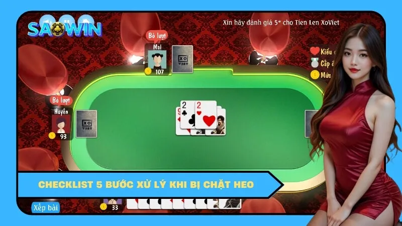 Checklist 5 bước xử lý khi bị chặt heo