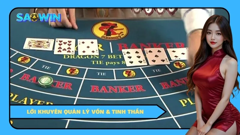 Lời khuyên quản lý vốn & tinh thần